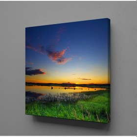 Resim Doğa Deniz Manzarası Kanvas Tablo 200x200cm 