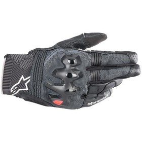 Resim Alpinestars Morph Korumalı Motosiklet Eldiveni Siyah 