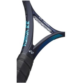 Resim Raketsporonline Yonex Ezone Gök Mavi 100 Kafa 300 Gram Tenis Raketi 