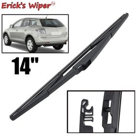 Resim Lasonstiges Silecek Lastiği Cx-7 Mazda Cx7 2007 - 2013 Ön Cam Ön Cam Araba Ön Cam Yağmur Fırçası İçin 14 İnç Arka Silecek Lastiği 