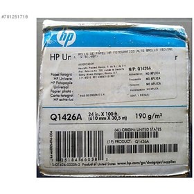 Resim HP Q1426a Evrensel Yüksek Parlak Fotoğraf Kağıdı 610 Mmx 30.5 Orj 