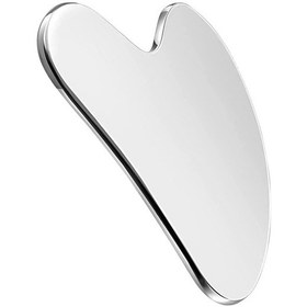 Resim Shineyee Yüz Terapisi Yüz Cilt Bakımı Lenfatik Detoks İçin Paslanmaz Çelik Gua Sha Aleti Kırışıklıkları Ve Şişlikleri Azaltır 