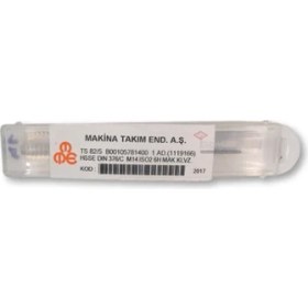 Resim Mte M14 Düz Makine Kılavuzu İnce Şaftlı Hsse Dın 376/C 