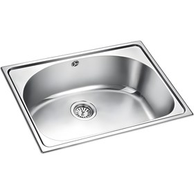 Resim PAIDOK 0205 Paslanmaz Çelik Evye Tezgah Altı + Üstü Montaja Uygun / 1.0 Kalınlık + 50 Yıl Garantili 