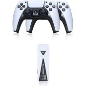 Resim Newface Y5 64GB Android Dual Pad 4K Game Stick - Beyaz Ynsmr 