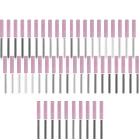 Resim Kkbucket Zoroom 50 Parça Çapak Taşlama Taş Dosyası, Testere Bileyici Için Parlatma Taşlama Aracı Taşlama Uçları, 3/16 Inç/4.8 mm (Yurt Dışından) 