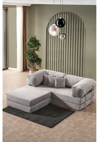Resim Legom Alis Aktivite Koltuğu Yatak Olabilen Çok Amaçlı Kanepe Gri Gri 