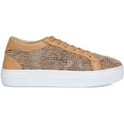 Resim Greyder Kadın Taba Hakiki Deri Sneaker Ayakkabı 3Y2SA50741 