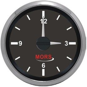 Resim Mors Zaman Saati 12-24 Volt Siyah 