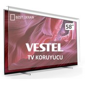 Resim Best Ekran Vestel Uyumlu 58" 147 Ekran TV Ekran Koruyucu 