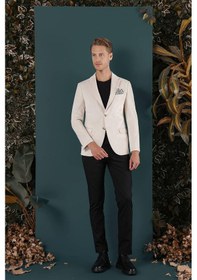 Resim Efor C 651 Ceket Slim Fit Taş Casual Taş 