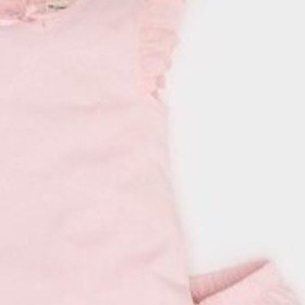Resim DeFacto Kız Bebek Pijama Takımı Kısa Kollu Penye Üst Beli Lastikli Şort E4615A525SMPN114 Pembe 
