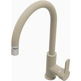 Resim Polex Cristalux Swan-3 Bej Mutfak Evye Bataryası 