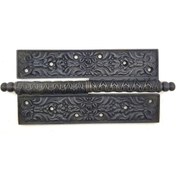 Resim Skygo Antika Tarz Dekoratif Pirinç Lüks Okka Menteşe - 20cm, Oksit 