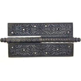 Resim Skygo Antika Tarz Dekoratif Pirinç Lüks Okka Menteşe - 20cm, Oksit 