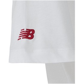Resim New Balance Lifestyle Kadın T-shirt Wnt1609-wt Beyaz 