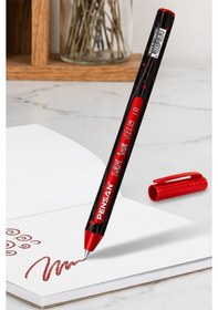 Resim Simli Tükenmez Kalem 5 Renk Pensan Jely Simli Pilot Kalem Ergonomik Tutuş Yumuşak Yazım Siyah Defter Renkli Kalem Mor 
