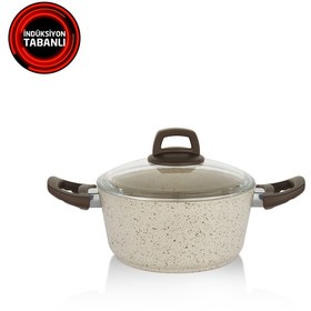 Resim Schafer Profuse Y.Y.Derin Tencere -24cm -İnd-Krem 