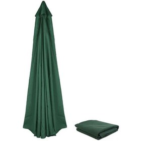 Resim Dofolink Yeşil Bahçe Şemsiyesi Değişim Kanvası - 2 Metre 6 Kolu, Uv Dayanıklı, Su Geçirmez, Temizlenebilir Dış Mekan Kumaşı 