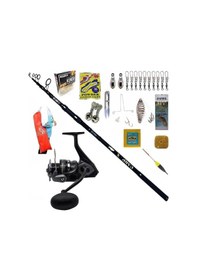 Resim Okuma Wave Power 6000 390cm 3,5lbs Oslo Carp-x Profesyonel Sazan Kıyı Olta Takımı Seti 