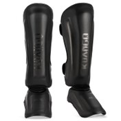 Resim Muay Thai Bacak Koruyucuları | Suni Deri, Boks Dövüşünde MMA Antrenmanı için, Evrensel Kullanıma Uygun 