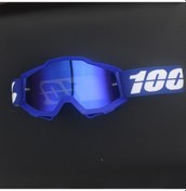 Resim Jzcat 100% Motosiklet Gözlükleri Açık Hava Bisiklet Kaskı Spor Gözlükleri Motosiklet Gözlükleri - Mavi Çerçeve Dazzle Mavi Çip 