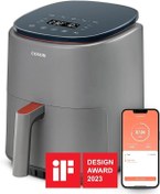 Resim COSORI Air Fryer (Sıcak Hava Fritözü) 3.8 Litre Gri 1500 W 