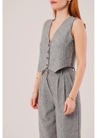 Resim Kırçıllı Desen Antrasit Takım Antrasit 