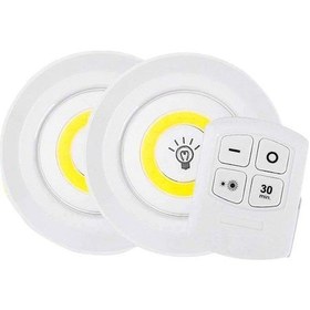 Resim Powermaster Cob Led Kabin Ampul Kumandalı 2Li 150Lümen 