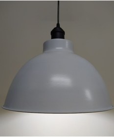 Resim Riolight Retro Beyaz Içi Altın Tekli Metal Sarkıt (538296467) 