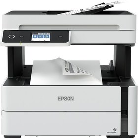 Resim Epson M3170 Wi-Fi Tarayıcı Fotokopi Faks Mono Çok Fonksiyonlu Tanklı Mürekkep Püskürtmeli Yazıcı Beyaz 