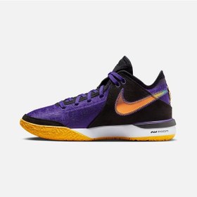 Resim Nike Lebron James Nxxt Gen Erkek Basketbol Ayakkabısı Dar Kalıp Dr8784-500 Mor 