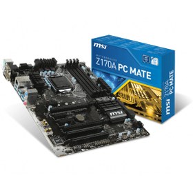 Resim MSI 1151 Z170a-pc Mate-ddr4 64 Gb Ram Destekli+3200 Mhz+m.2.sata Ssd Destek 4 Ram Girişli 