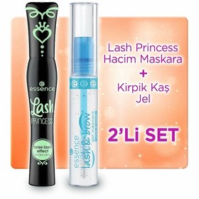 Resim Essence Lash Princess Hacim Maskara + Essence Kaş Kirpik Jeli 