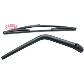 Resim Sagem Silecek Kolu Süpürgeli Komple Arka Çift Kapı 360mm Doblo 00 16 IS00-SAGEM 26517 