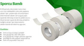 Resim Sport tape sporcu bandı 10 m x 5 cm 1 adet 