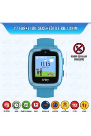 Resim Wiky Watch 4 Plus Mavi Akıllı Çocuk Saati 