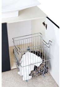 Resim Çağdaş Teleskopik Raylı Uzun Çamaşır Sepeti 23 Cm Ruç01 Diğer 