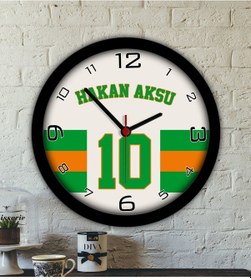 Resim Bk Gift Kişiye Özel İsimli Taraftar Ahşap Duvar Saati 8, Arkadaşa Hediye, Sevgiliye Hediye, Doğum Günü Hediyesi Kobitmeyencom30046 Bk Gift 