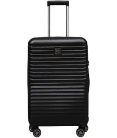 Resim Orta Boy %100 Polikarbon Valiz Siyah 1811 Siyah 