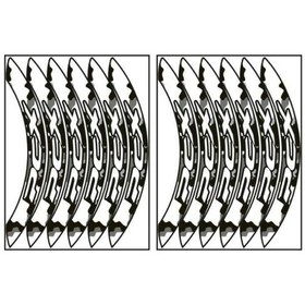 Resim Gogo Jant Şeridi Büyük Kamuflaj Beyaz Honda Pcx 