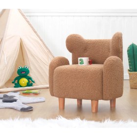 Resim Lorence Home Juano Teddy Çocuk Koltugu - Kahve 