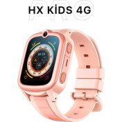 Resim HALL BREATHE Pembe Akıllı Çocuk Saati 4G GPS Konum Takip ve Arama Özellikli 