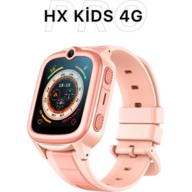 Resim HALL BREATHE Pembe Akıllı Çocuk Saati 4G GPS Konum Takip ve Arama Özellikli 