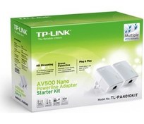 Resim Tp-Lınk Tl-Pa4010Kıt Av600 Nano Powerlıne Adaptör 