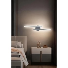 Resim Lidyahan Store Aplik Modern Tasarım Gün Işığı Ledli Banyo - Mutfak - Salon LED Duvar Aplik (Gri) 