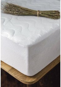 Resim Kapitoneli Sıvı Geçirmez Alez 120 200 Cm + 50 70 1 Pcs Beyaz 