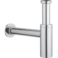 Resim Bocchi Lavabo Sifonu  T Tipi Krom 