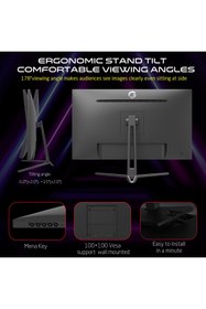 Resim GAMEON Gop28uhd144ıps 28" Ips 0.5ms 144hz Siyah Gaming (OYUNCU) Monitör 