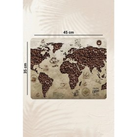Resim Valerine Life Kahve Makinesi Matı Sıvı Geçirmez Kaymaz Yıkanır Çaycı Çay Espresso Makinesi Pad 35X45CM 27250208 
